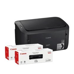 Canon LBP6030B Mono Laser Printer Bundle Includes 2 Extra Toners