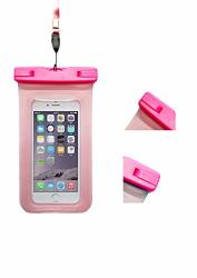 Pink Floating Air Inflation Waterproof Phone Bag Universal Phone Pouch Waterproof Cellphone Dry Bag Phone Pretecor For Iphone XS X 8 7 6 6S Plus