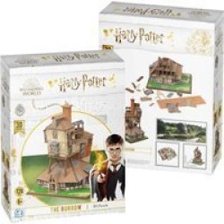 Wizarding World Harry Potter 3D Puzzle - The Burrow 126 Pieces 40CM
