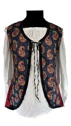 Deluxe Angelica Vest Costume Pirates Of The Caribbean 4 L