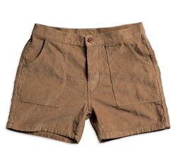 Birdwell Men's Classic Corduroy Shorts Tan 38