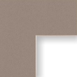 Craig Frames Inc. Craig Frames B452 20X24-INCH Mat Single Opening For 16X20-INCH Image Umber With Cream Core