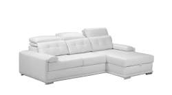 Daytona L-shape Leather Sofa Rhs Daybed