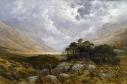 Landscape In Scotland 1878 - Gustav Dore