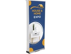 Champion Fabric Pull Up Banner Double Sided Incl Kit