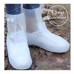 Arunners Womens Rain Boots White L