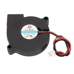 Uxcell DC24V 50MM X 50MM X 15MM Dc Brushless Turbo Blower Cooler Cooling Fan