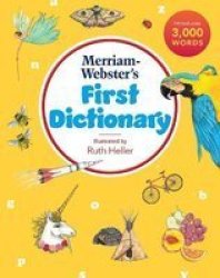 Merriam-webster& 39 S First Dictionary Hardcover