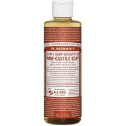 Pure Castile Liquid Soap Eucalyptus 237ML