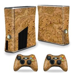 Mightyskins Skin Compatible With X-box 360 Xbox 360 S Console - Cork Protective Durable And Unique Vinyl Decal Wrap Cover Easy To