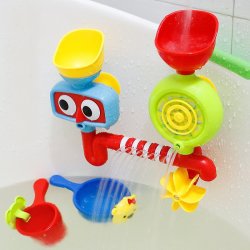 Lovely Portable Bath Tub Toy Water Sprinkler System Children Kids Toy Gift