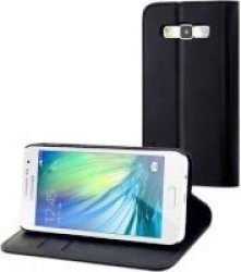 Muvit Folio Wallet For Samsung Galaxy A7 Black