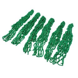 Fenteer 6 Pieces Nylon Billiards American Pool Table Nets Bags Meshes Replacement Pockets Green