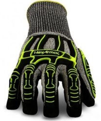 Hexarmor 2090 Rig Lizard Thin Lizzie Knit Dipped Impact Work Safety Gloves 10 XL