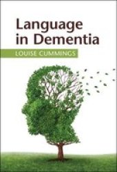 Language In Dementia Hardcover