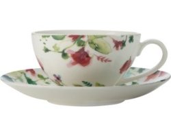 Maxwell & Williams Primavera Coupe Cup And Saucer 250ML Set Of 4