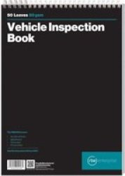 Rbe A4 Vehicle Inspection Book Pack Of 3