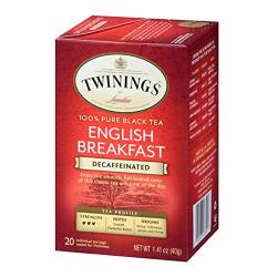 Twinings Decaf English Breakfast Tea 6X20 Bag