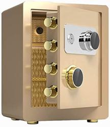 Zcf Security Safes Security Safes Digital Safe Box Keypad Lock Home Office Hotel Business Travel Jewelry Passports Cash Use Storage - 2 Colors Color