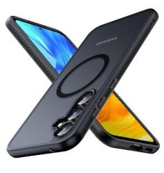 Samsung Galaxy S23 Fe Premium Magsafe Case Translucent Black