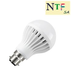 5w B22 Led Bulb Cool White 90% Energy Saving 1 Year Warranty
