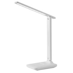 Oblong White LED Desk Lamp