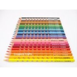 Groove Slim Coloured Pencils 24 Pack