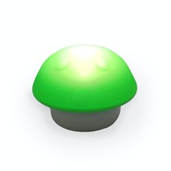 LED Mushroom Shaped Night Light Green