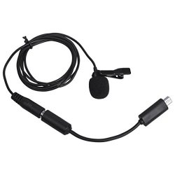 Polaroid Omni-directional Condenser Lavalier Microphone For Slr Cameras Gopro Action Cameras & Camcorders - Includes Gopro MIC Adapter For Hero 4 3 3+