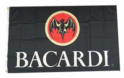 Flylong Bacardi Rum Flag Banner Alcohol Liquor Bar Man Cave Garage Decor 3X5FEET