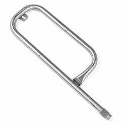 Broilmann 60040 Grill Burner Tube For Weber Q100 Q120 Q1000 Q1200 Baby Q 17 Inches Stainless Steel Burner Tube Replaces Weber 50060001 51010001 51060001 69957 41657