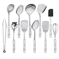 Home Hero 25pc Kitchen Utensils Set - Nylon & Stainless Steel Cooking Utensils Set - Non-Stick Kitchen Utensils with Spatula - Kitchen Gadgets