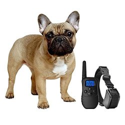 EXuby Shock Collar For Small Dogs With Remote + Free Dog Clicker Training Clicker + Shock Collar = Faster Results - 3 Mode Sound Vibration