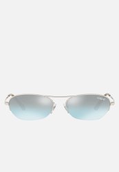 Gigi Hadid Sunglasses - VO4107S - Silver azure Black Gradient
