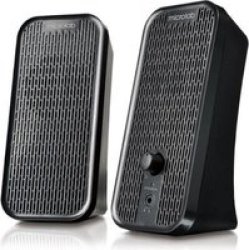 Microlab B55 USB 1W Powered Stereo Speaker - Black