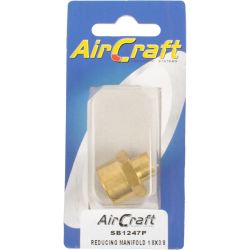 AirCraft Reducing Manifold 1 8X3 8 F f 1PC Pack