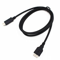 Fidgetkute To USB 3.0 Data Cable For Transcend 2 Tb Storejet Hard Drive TS2TSJ25M3
