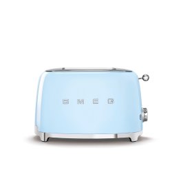 Smeg 50'S Retro Style Pastel Blue 2-SLICE Toaster