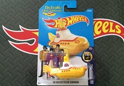 Mattel Hot Wheels 2016 Hw Screen Time No. 225 250 1:64 Scaled The Beatles Yellow Submarine
