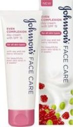 johnson face care even complexion