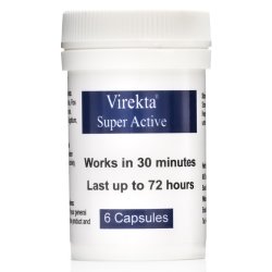 Virekta Super Active In 6 Or 15 Or 30 Or 60 Capsules - 6 Capsules