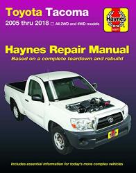 Toyota Tacoma 2006-2018 Haynes Repair Manual Haynes Automotive