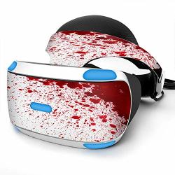 Sony Playstation VR Headset Skin Decal Vinyl Wrap - Blood Splatter Dexter