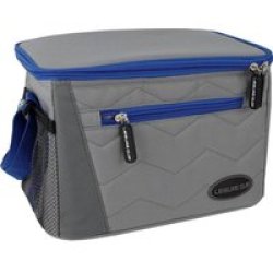 Leisure Quip 8 Can Quilted Cooler Bag Blue