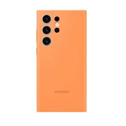 Samsung Galaxy S23 Ultra Silicone Case - Orange