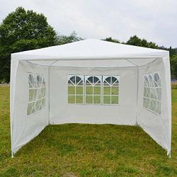 Oxiqmart 10'X10'OUTDOOR Heavy Duty Canopy Party Wedding Tent Gazebo Pavilion Cater Events