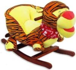 Tiger Plush Rocking Chair