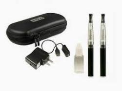 EGO-CE6 Electronic Cigarette : Speedy Courier White Silver Blue