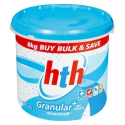 HTH 8kg Mineral Soft Granular Chlorine
