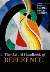 The Oxford Handbook Of Reference Hardcover